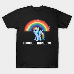 OMG! Double Rainbow! T-Shirt